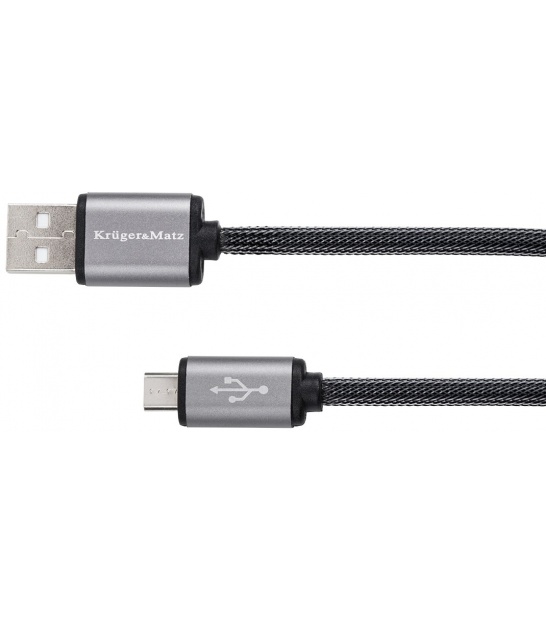 Kabel USB - micro USB OTG wtyk-wtyk 0.2m Kruger&amp,Matz