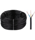 Kabel elektryczny OMY 3x1 300/300V czarny