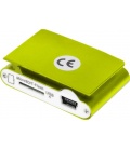 Odtwarzacz MP3 Quer z czytnikiem kart zielony