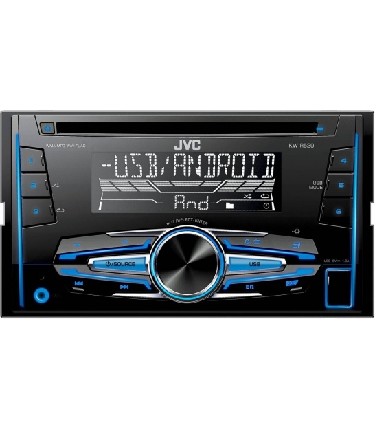 Radio samochodowe JVC KW-R520 CD USB AUX, 2 DIN