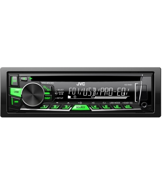 Radio samochodowe JVC KD-R469EY z CD - 2 kolory podświetlenia przycisków