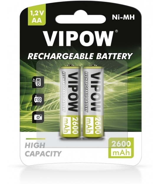 Akumulatorki VIPOW HR6 2600 mAh Ni-MH 2szt/bl