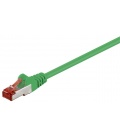 Kabel Patchcord CAT 6 S/FTP PIMF RJ45/RJ45 20m zielony
