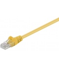 Kabel Patchcord CAT 5e U/UTP RJ45/RJ45 0,5m żółty