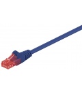 Kabel Patchcord CAT 6 U/UTP RJ45/RJ45 5m niebieski