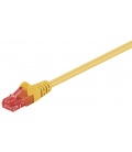 Kabel Patchcord CAT 6 U/UTP RJ45/RJ45 5m żółty