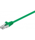Kabel Patchcord CAT 5e F/UTP RJ45/RJ45 0,25m zielony