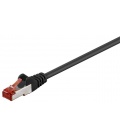 Kabel Patchcord CAT 6 S/FTP PIMF RJ45/RJ45 5m czarny