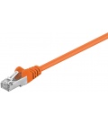 Kabel Patchcord CAT 5e F/UTP RJ45/RJ45 0,25m pomarańczowy