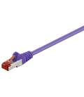 Kabel Patchcord CAT 6 S/FTP PIMF RJ45/RJ45 10m fioletowy