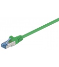 Kabel Patchcord CAT 6a S/FTP PIMF RJ45/RJ45 1m zielony