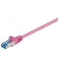 Kabel Patchcord CAT 6a S/FTP PIMF RJ45/RJ45 2m purpurowy
