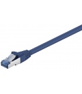 Kabel Patchcord CAT 6a S/FTP PIMF RJ45/RJ45 3m niebieski