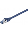 Kabel Patchcord CAT 6a S/FTP PIMF RJ45/RJ45 7.5m niebieski