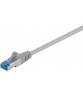 Kabel Patchcord CAT 6a S/FTP PIMF RJ45/RJ45 0.25m szary