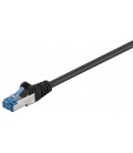 Kabel Patchcord CAT 6a S/FTP PIMF RJ45/RJ45 20m czarny