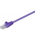 Kabel Patchcord CAT 5e U/UTP RJ45/RJ45 0,5m fioletowy