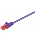 Kabel Patchcord CAT 6 U/UTP RJ45/RJ45 10m fioletowy