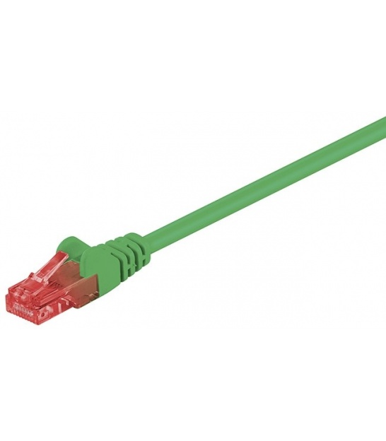 Kabel Patchcord CAT 6 U/UTP RJ45/RJ45 25m zielony
