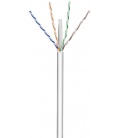 Kabel instalacyjny (drut) CAT 6 U/UTP CCA 305m szary