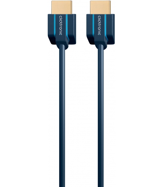 Kabel (slim) HDMI / HDMI 1m Clicktronic