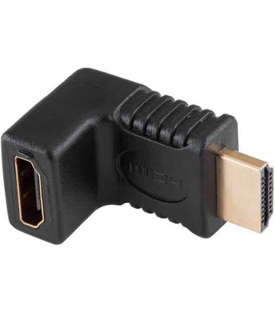 Złącze  kątowe HDMI gniazdo-wtyk