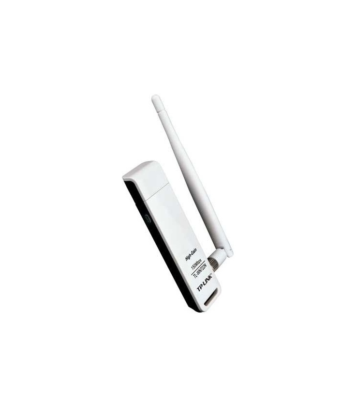 TP-LINK TL-WN722N Karta Wi-Fi USB + antena 4dBi, b/g/n, 150Mb/s