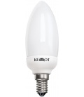 Kompaktowa lampa fluorescencyjna świeca 7W E14, 2700K