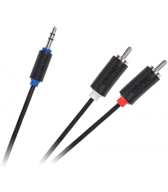 Kabel Jack 3.5-2RCA 3m Cabletech standard