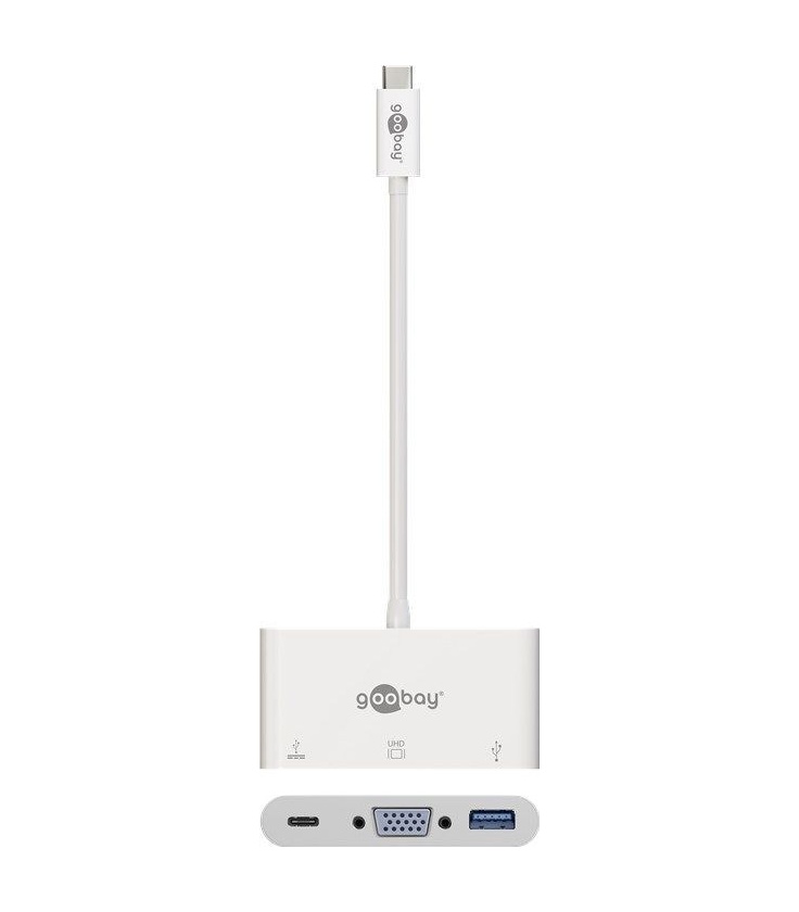 Adapter USB-C™ / USB 3.0, VGA, USB-C™, Power Delivery