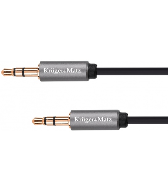 Kabel jack 3.5 wtyk stereo - 3.5 wtyk stereo 3m Kruger&Matz Basic