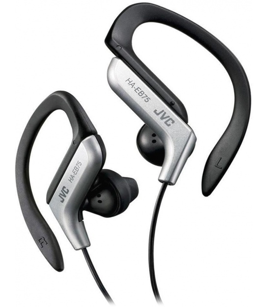 JVC HE-EB75 Słuchawki sportowe za ucho srebrne