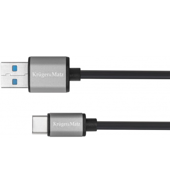 Kabel USB wtyk 3.0V - wtyk typu C 5G 1m Kruger&Matz