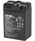 Akumulator żelowy VIPOW 6V 4Ah (uniwersalny)