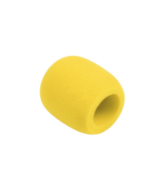 Owiewka (gąbka) mikrofonowa żółta