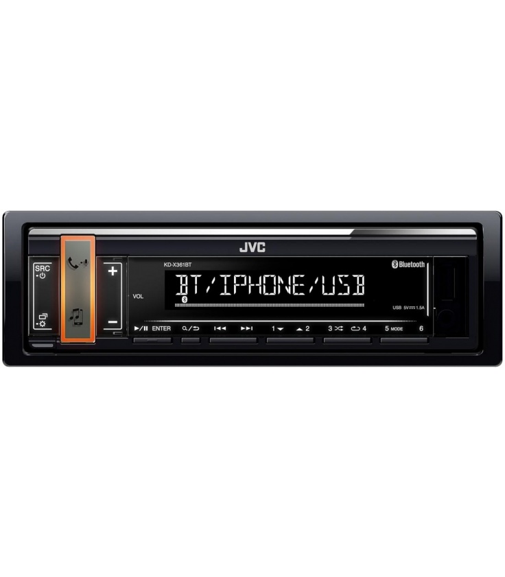 JVC KDX-361BT Radio samochodowe BT, USB, FM