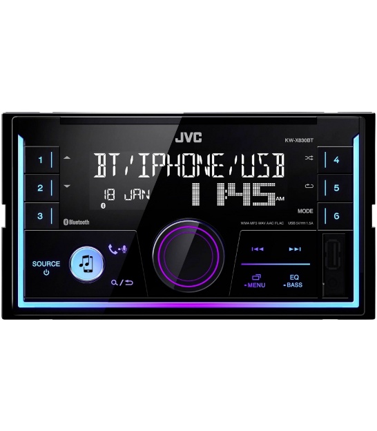 JVC KW-X830BT Radio samochodwe 2din BT, USB, FM, AUX