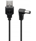 Kabel USB–DC 5,5 x 2,5 mm 1,5m