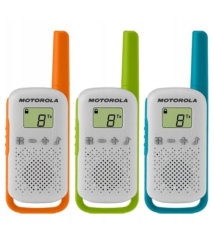 Radiotelefony ręczne PMR Motorola T42 trójpak