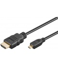 Kabel HDMI micro / HDMI 2.0 Ethernet 1,5m Goobay