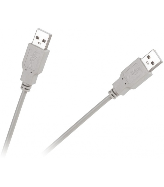 Kabel USB typ A wtyk - wtyk 0,8m