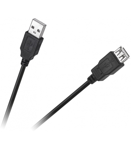 Kabel USB wtyk - gniazdo 1.5m Cabletech Eco-Line
