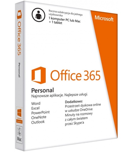 Program MS Office 365 Personal 32-bit/x64 PL