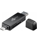 Czytnik kart pamięci Micro SD/SD USB 3.0 - USB-C™ 2 w 1
