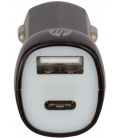 Ładowarka samochodowa HP USB + USB-C PD 45W