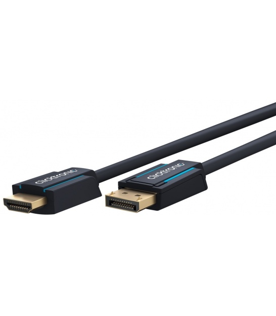 Aktywny kabel DisplayPort do HDMI™ (4K/60Hz) 1m Clicktronic