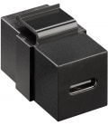 Moduł Keystone USB-C™, USB 3.2 Gen 2 (10 Gbit/s), czarny