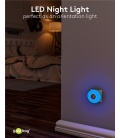 Lampka nocna LED do gniazdka (zmienne kolory) Goobay