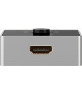 Przełącznik HDMI 2.0 manualny 2 wejścia / 1 wyjście (4K @ 60 Hz)