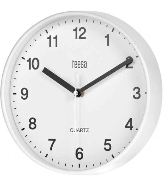 Zegar ścienny 20 cm biały